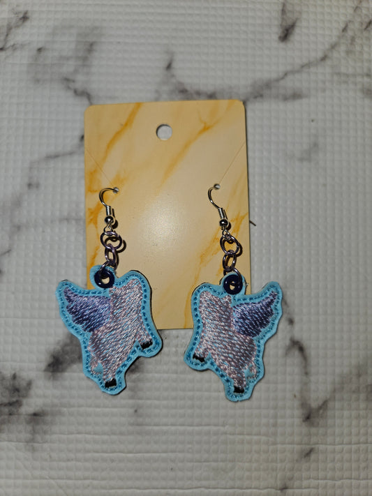 Flying Pigs Dangle Earrings