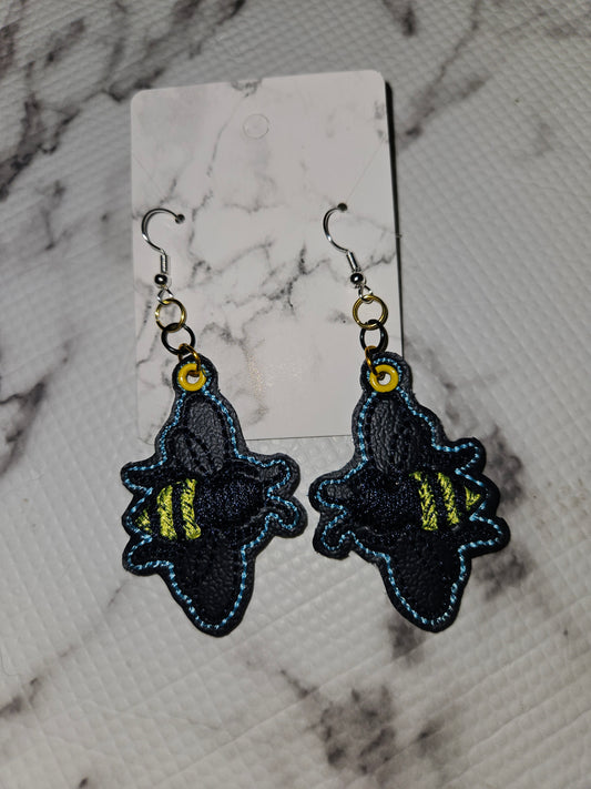 Bee Dangle Earrings