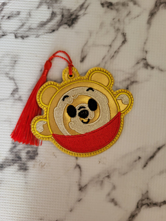 Cinnamon Roll Pooh Bear Bookmark