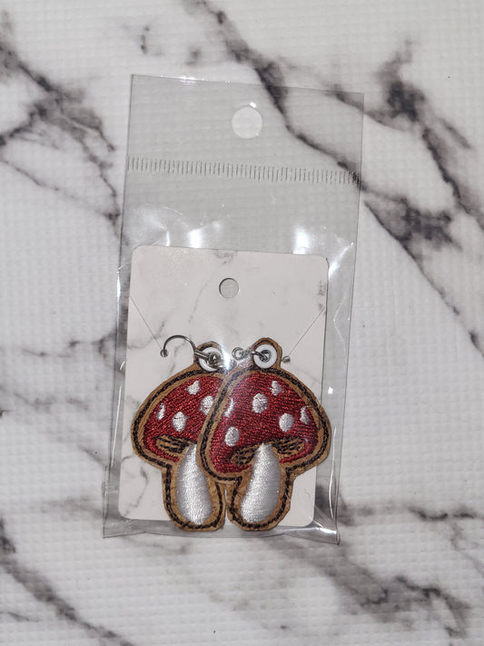 Mushroom Dangle Earrings