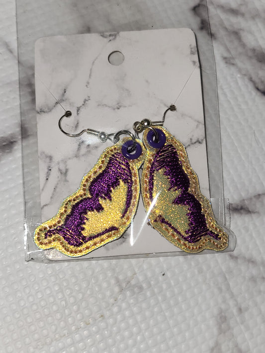 Butterfly Wings Dangle Earrings