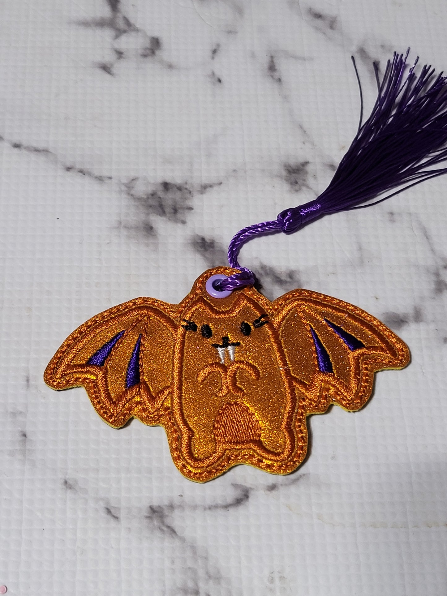 Bat Cat Bookmark