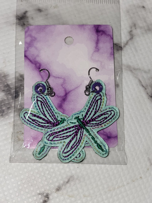 Dragonfly Dangle Earrings